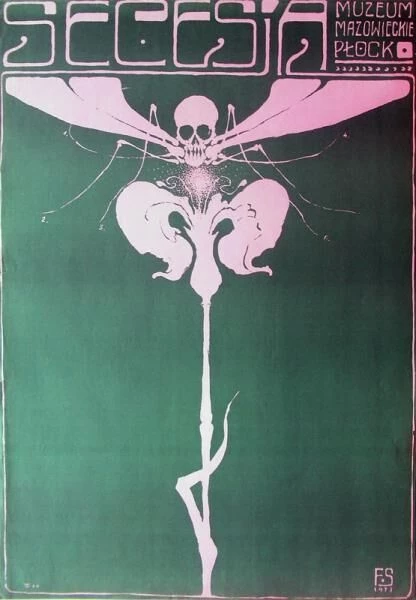 Franciszek Starowieyski, Secesja /zielona/, 1973 r. | Art Gallery